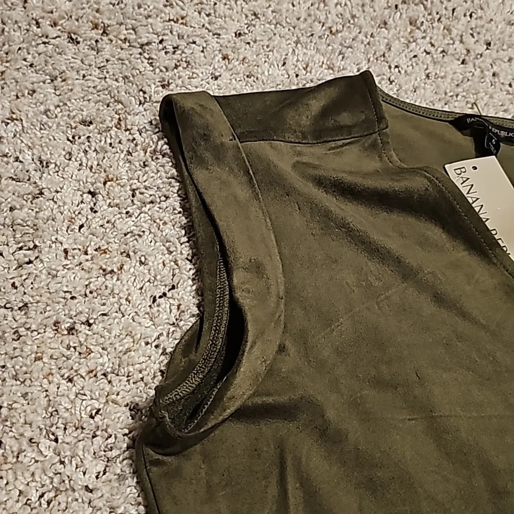 NWT Banana Republic sz 6P green dress - Picture 8 of 14
